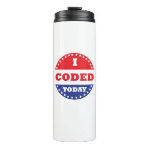 I Coded Today Thermal Tumbler