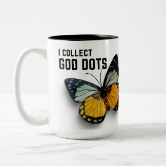 I Collect GOD DOTS inspirational Coffee Mug