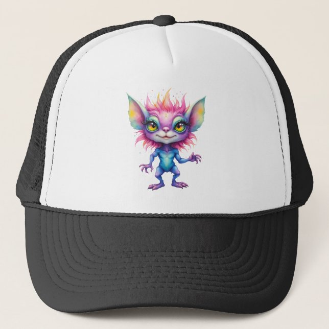 I Come in Peace… Probably.  Trucker Hat (Front)