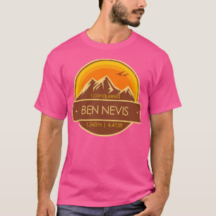 I Conquered Ben Nevis Hiker'S Collectable Active T-Shirt