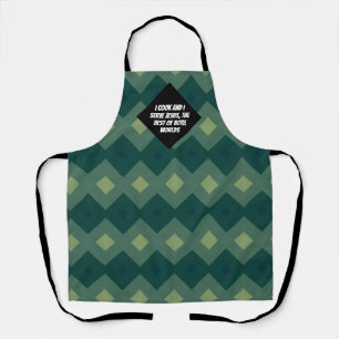 I cook and I serve Jesus, the best of both worlds Apron