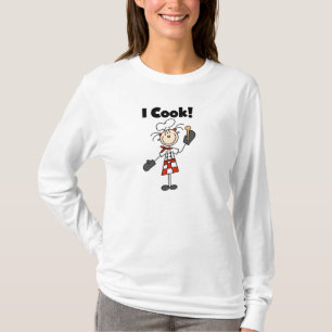 I Cook - Female Chef T-Shirt