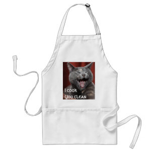 I cook You clean Standard Apron