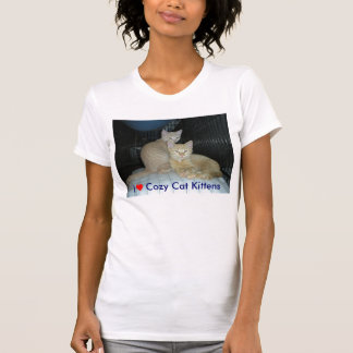 I ♥ Cosy Cat Kittens, I heart Cosy Cat kittens T-Shirt