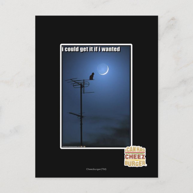 I could get it if I wanted Postcard (Front)
