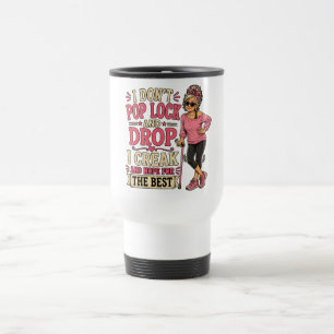I Creak and Hope for the Best Senior Humour Travel Mug