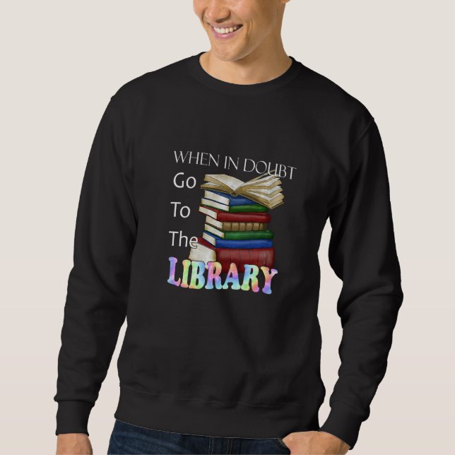 I Create Worlds With Words Writer Author Novelist  Sweatshirt (Front)