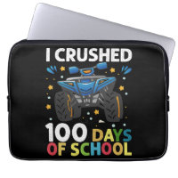 I Crushed 100 Days of School Monster Truck Boys