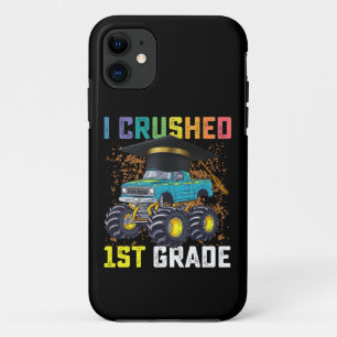 I Crushed 1st Grade Monster Truck Graduation Case-Mate iPhone Case