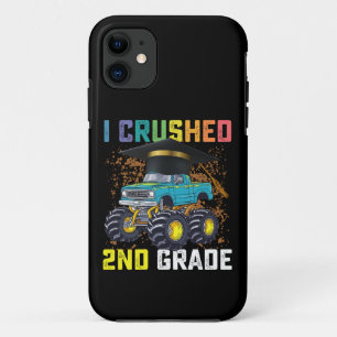 I Crushed 2nd Grade Monster Truck Graduation Case-Mate iPhone Case