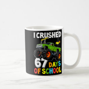I Crushed 67 Days Of School Funny Six Seven Meme B Coffee Mug