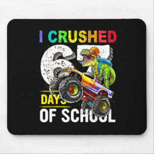 I Crushed 67 Days Of School Funny Six Seven Meme B Mouse Pad