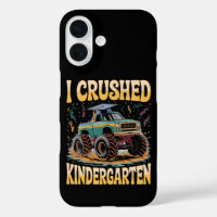 I Crushed Kindergarten Monster Truck Graduation