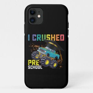 I Crushed Preschool Monster Truck Graduation Case-Mate iPhone Case