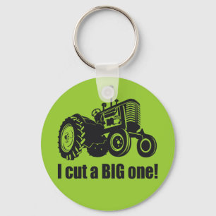 I Cut A Big One - Pride! Key Ring