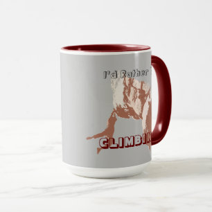 I’d Rather Be Climbing Mug