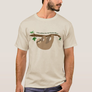 I’d rather be in Costa Rica T-Shirt