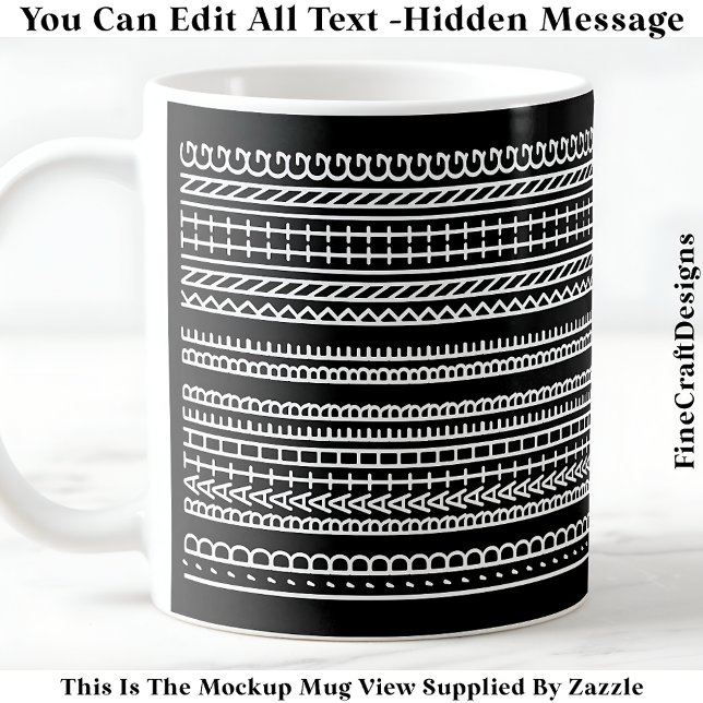 I’d Rather Be Knitting Hidden Message 089W Novelty Coffee Mug (Creator Uploaded)