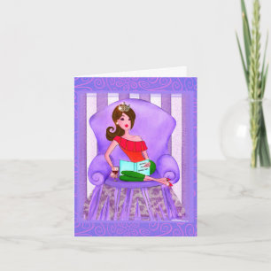 “I’d Rather Read A Book” Diva Card