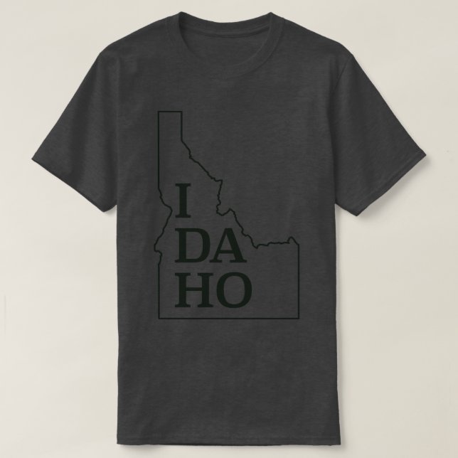 I DA HO TShirt (Design Front)