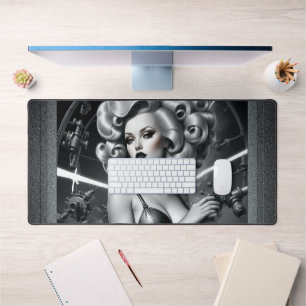 I Dabble In Mechanical Engineering by Xzendor7 Desk Mat