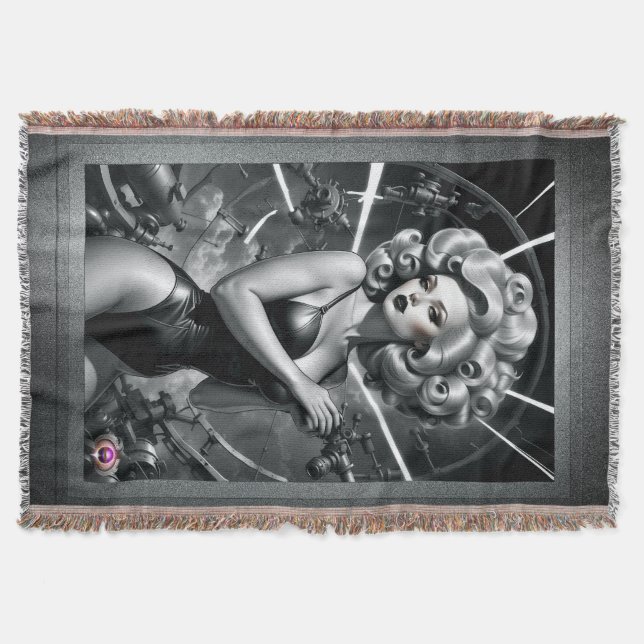 I Dabble In Mechanical Engineering by Xzendor7 Throw Blanket (Front)