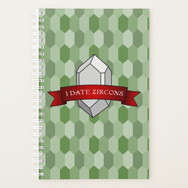I Date Zircons Geochronology Banner Planner (Front)