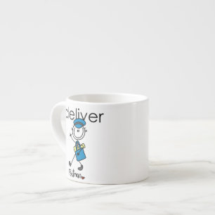 I Deliver Mail Carrier Espresso Cup