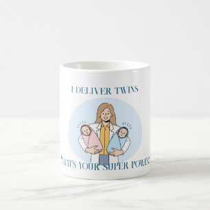 I Deliver Twins Coffee Mug
