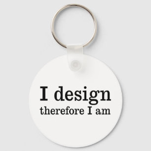 I Design Key Ring