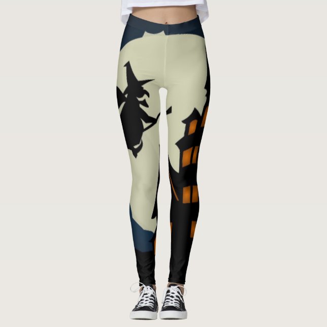 i Designer Halloween Leggings (Front)