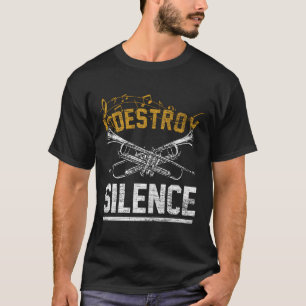 I Destroy Silence Trumpet T-Shirt