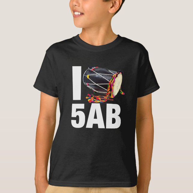 I ( Dhol ) 5AB T-Shirt (Front)