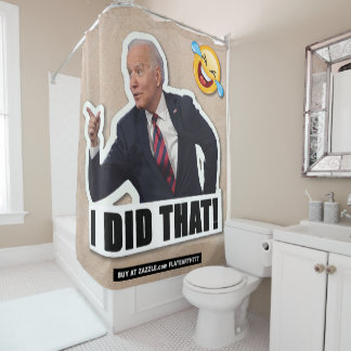 I did that! shower curtain