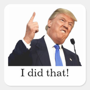 I did that! square sticker