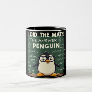 I Did the Math Two-Tone Coffee Mug