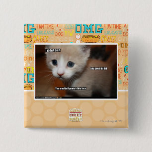 I didn't do it. 15 cm square badge
