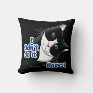 I didn't do it Cat Cushion