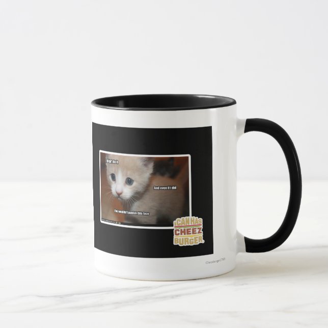 I didn't do it. mug (Right)