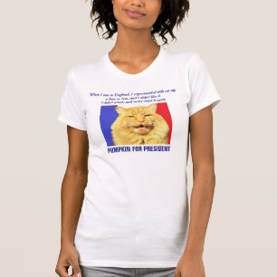 I didn't inhale - Pumpkin for President T-Shirt