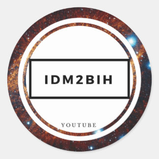 "I didn't mean to but it's happening sticker" Classic Round Sticker