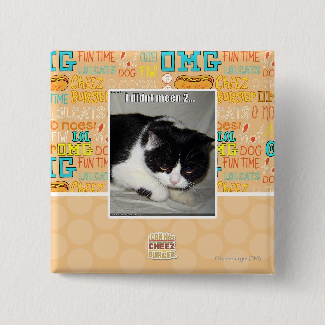 I didn't meen 2 15 cm square badge (Front)
