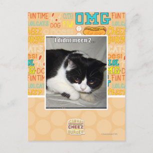 I didn't meen 2 postcard
