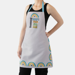 I didn't vote for him boho feeling apron