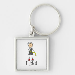 I Diet Tshirts and Gifts Key Ring