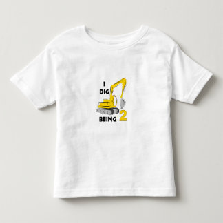 I dig being 2 toddler T-Shirt