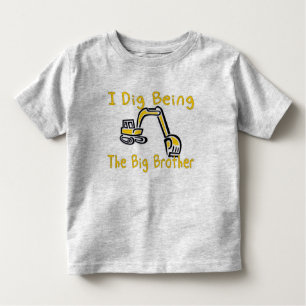 i dig big brother toddler T-Shirt