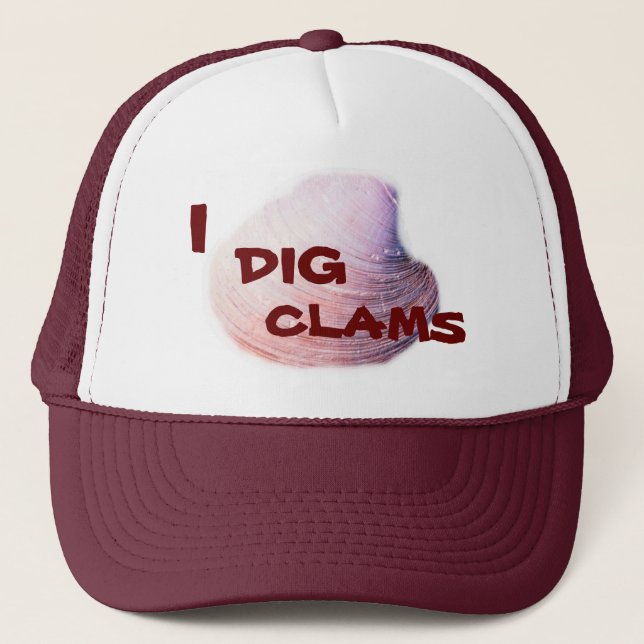 I DIG CLAMS HAT (Front)