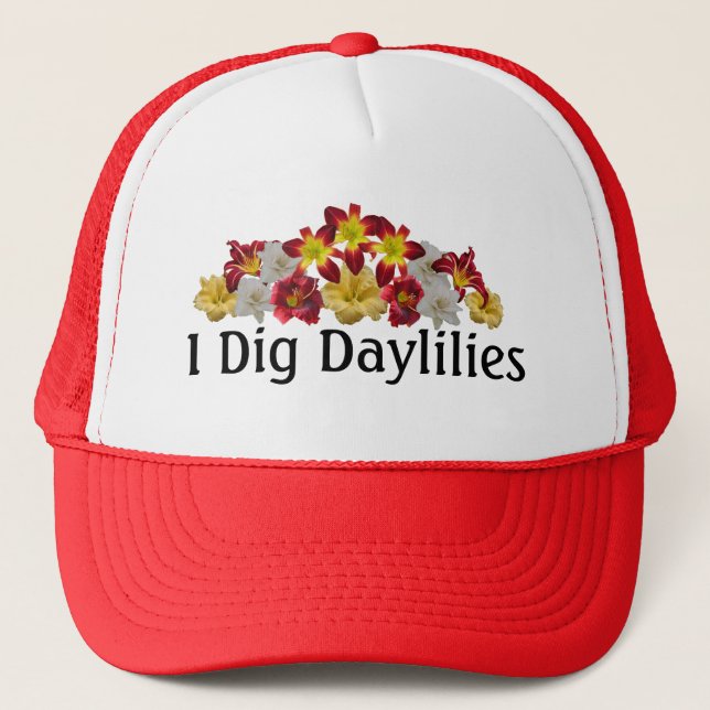 I Dig Daylilies Cap (Front)