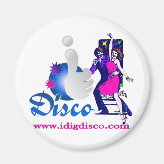 I Dig Disco Disco Lights Magnet